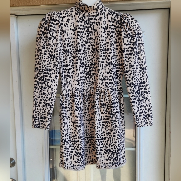 LA VIE REBECCA TAYLOR Animal Print Mini Dress - Picture 2 of 5